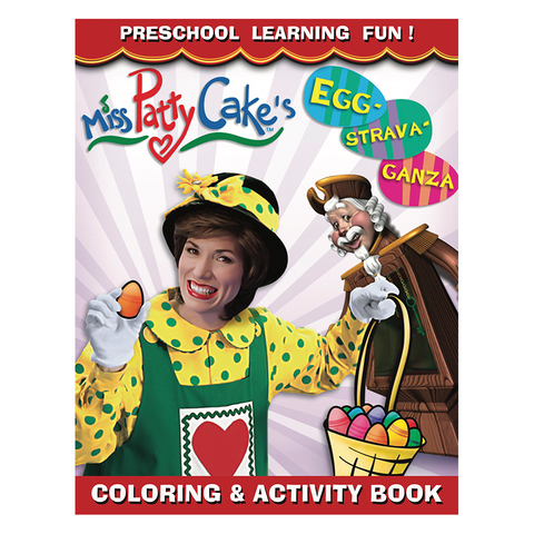 EGGSTRAVAGANZA Coloring & Activity Book [INSTANT DOWNLOAD]