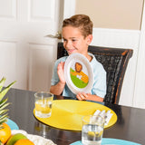 Fruit-Full Kids Plate - Gentleness Puppy Plate