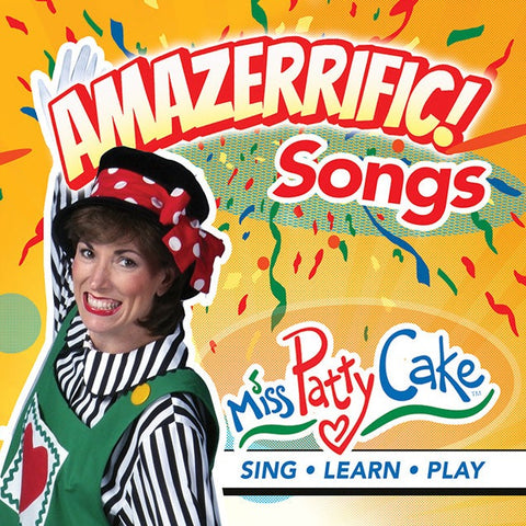 Amazerrific! Songs (CD) by Miss PattyCake