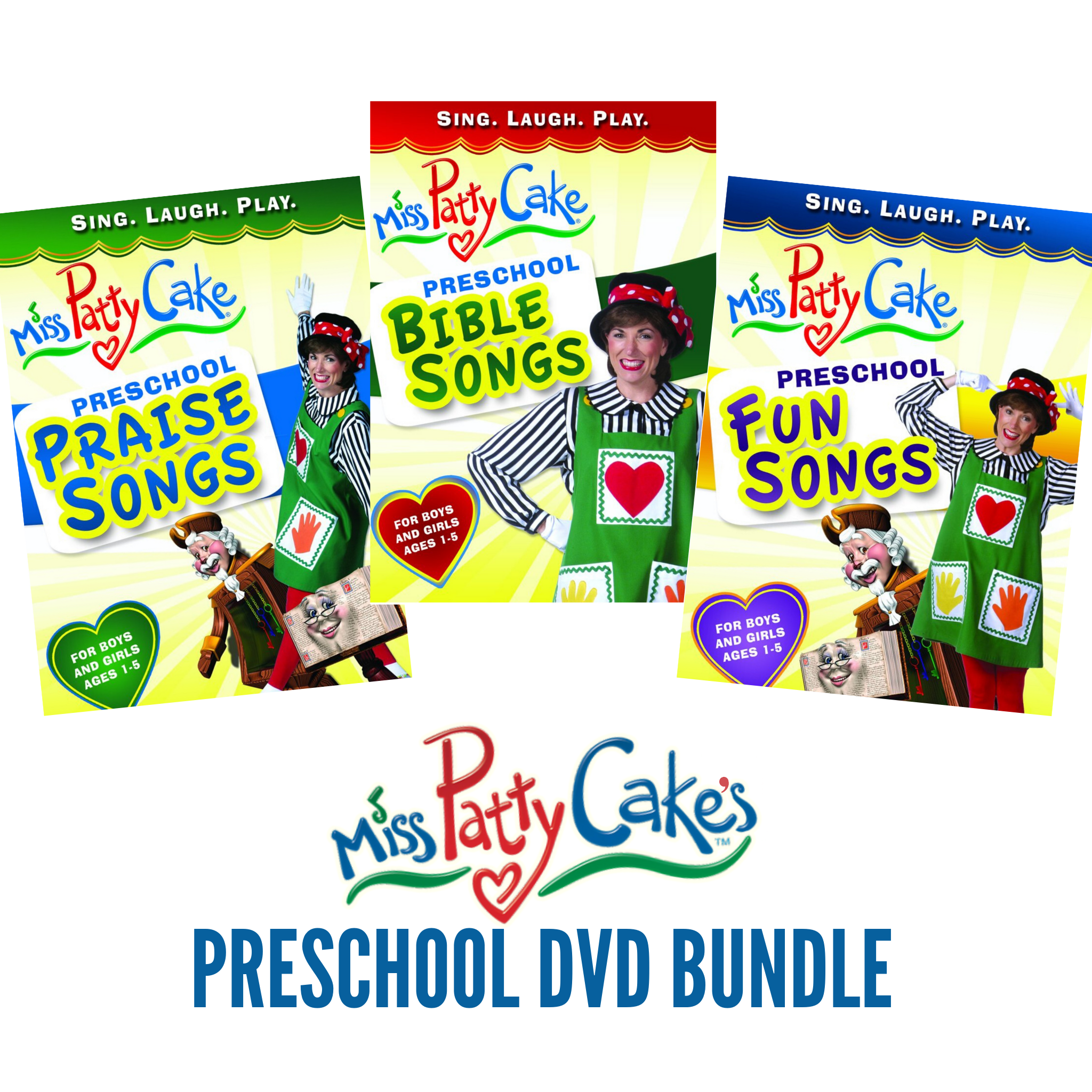 Preschool DVD Bundle – Miss Pattycake