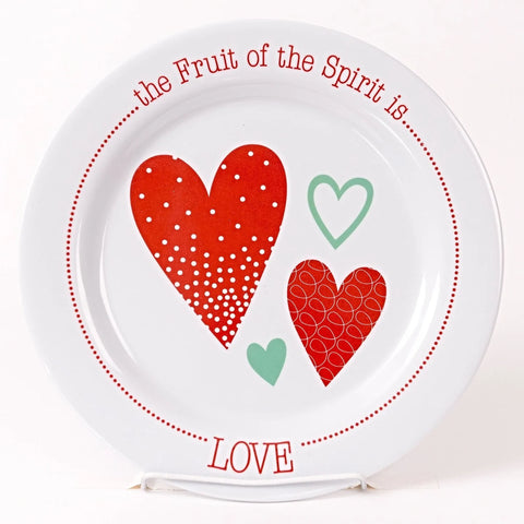 Fruit-Full Kids Plate - Love